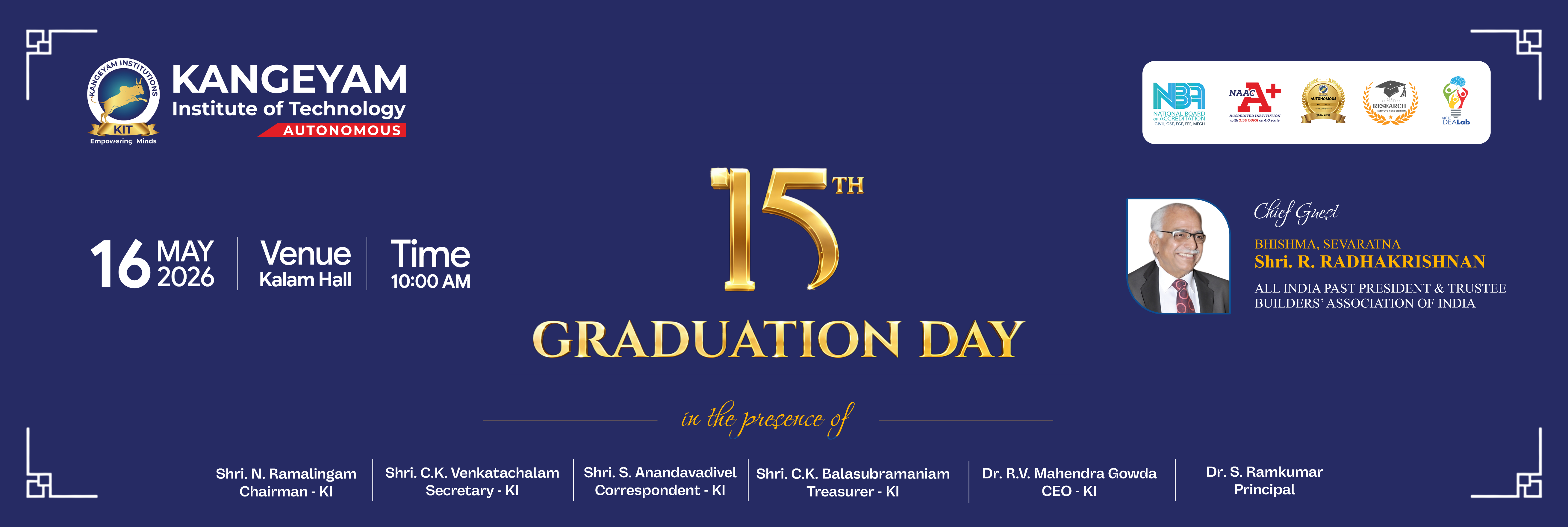 Admission Banner